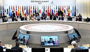 G20サミットに参加した各国首脳ら